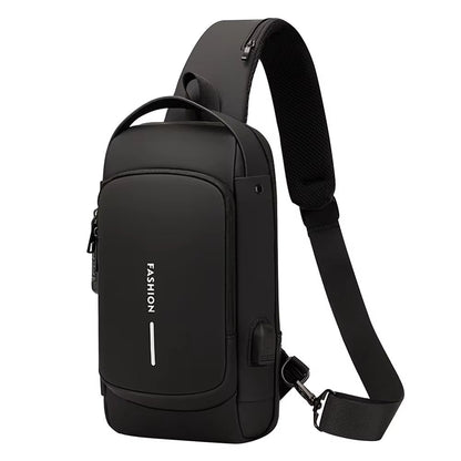 Crossbody Shoulder Backpack Sling Chest Bag for Men