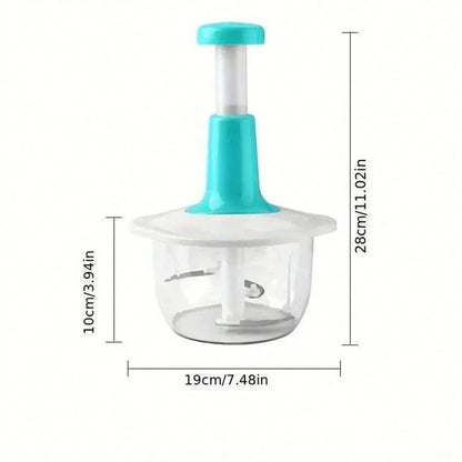 1500ml Manual Hand Chopper & Food Processor