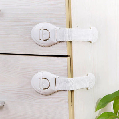 10 Pcs Cabinet Drawer Bend Lock