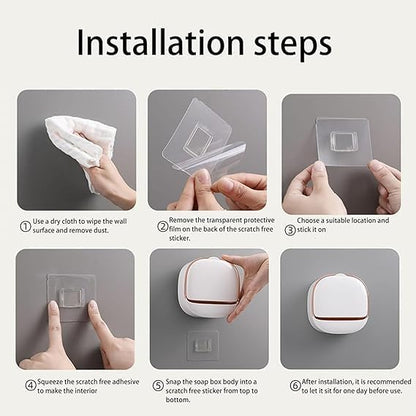 Luxury Box Soap Dish for Bathroom