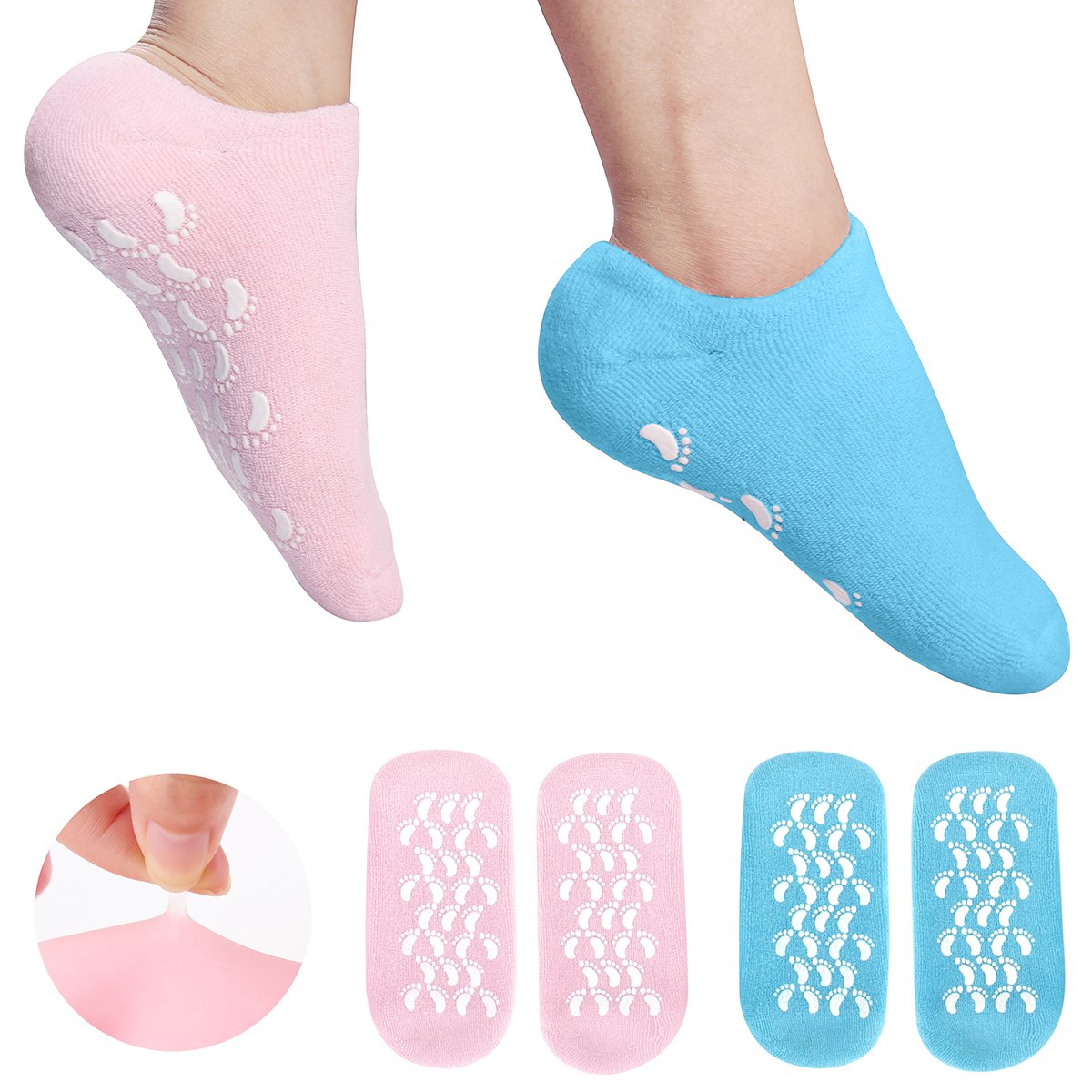 Spa Gel Socks Moisturizing and Repairing Cracked Skin