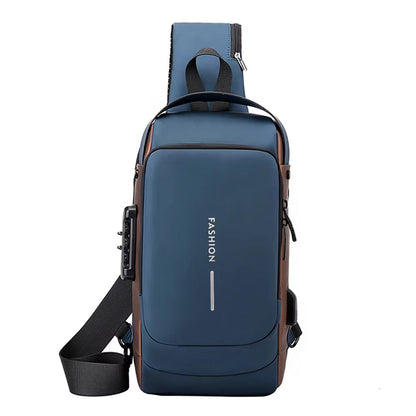 Crossbody Shoulder Backpack Sling Chest Bag for Men